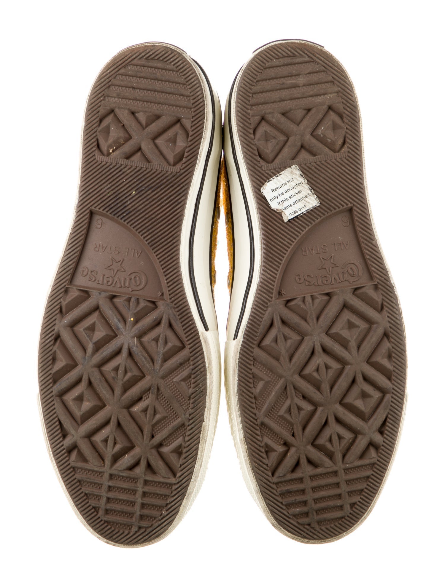 Converse J.W. Anderson Glitter Glitter Accents Sneakers